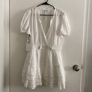 Aritzia White Lace Dress